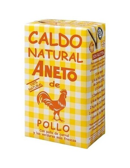 Caldo De Pollo 1L. de Aneto