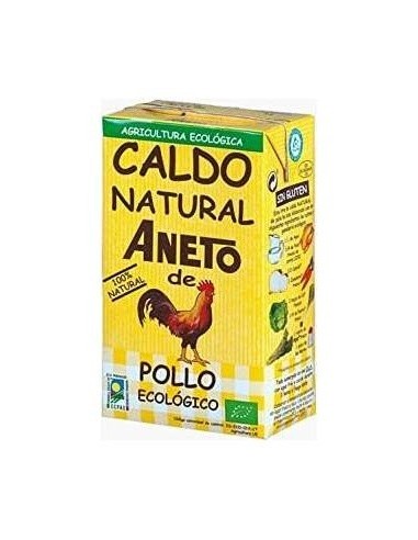 Caldo De Pollo Bio 1L. Eco de Aneto