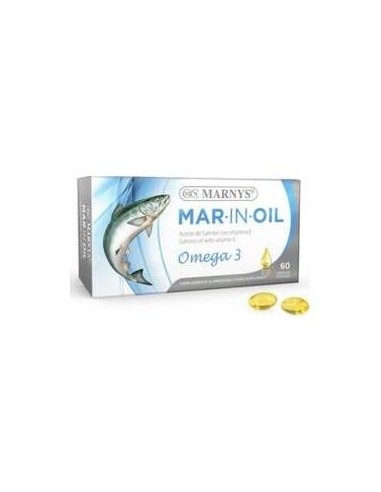 Mar In Oil (Aceite De Salmon 500Mg) 60Perlas de Marnys