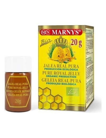 Jalea Real Pura Ecológica   Tarro - 20 Gr Marnys