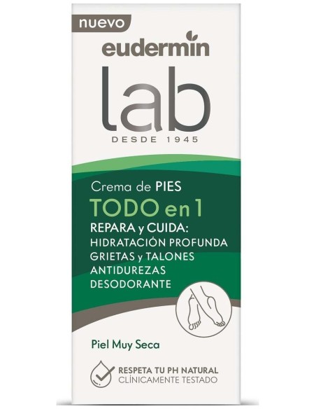 Eudermin Crema Reparadora Pies 75Ml de Eudermin