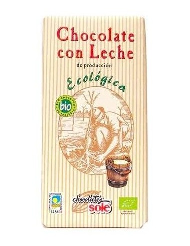 Chocolate Con Leche 100Gr. Eco de Chocolates Sole