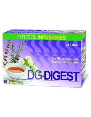 Dg-Digest (Digestiva) 20 Filtros de Ynsadiet