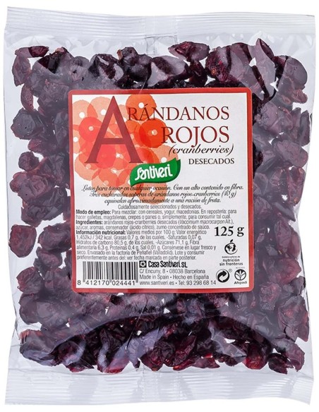 Arandanos Rojos Desecados 125Gr. de Santiveri