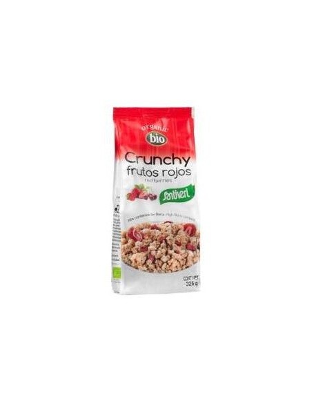 Muesli Crunchy Frutos Rojos 325Gr. Bio de Santiveri