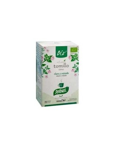 Sanaflor Tomillo Infusion 20Ud. Bio de Santiveri
