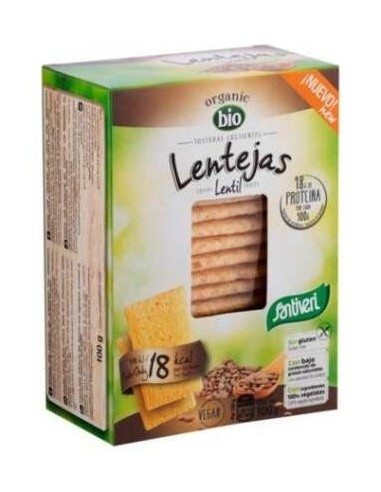 Tostadas Ligeras De Lentejas 100Gr. Bio de Santiveri