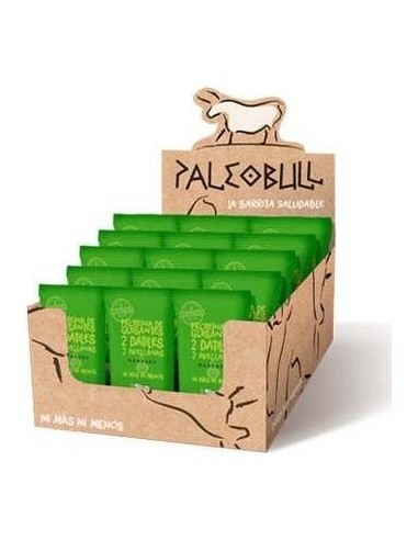 Paleobull Barritas Manzana Vegana Caja 15Ud. de Paleobull