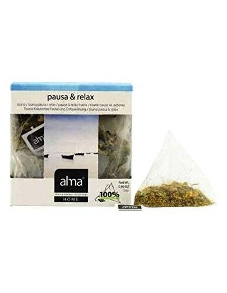 Tisana Relax Infusion 15Piramides. Eco Vegan de Alma Home