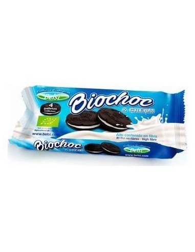 Galletas Biochoc Cream 4Uds 70Gr. Bio Vegan de Belsi