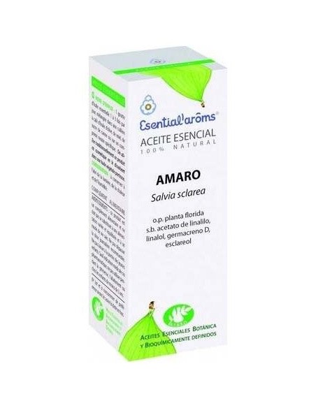 Salvia Sclarea (Amaro) Aceite Esencial 10Ml. de Esential Aroms