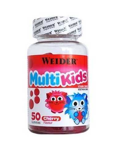 Weider Gummy Multikids Cherry 50Gummies de Weider