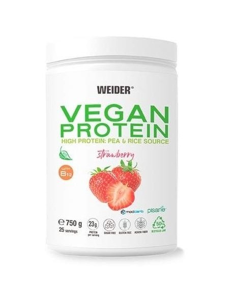 Weider Vegan Protein Fresa 750Gr. de Weider