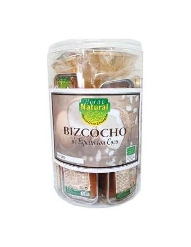 Bizcochos De Espelta Con Coco Cilindro 18Uds. Eco de Horno Natural