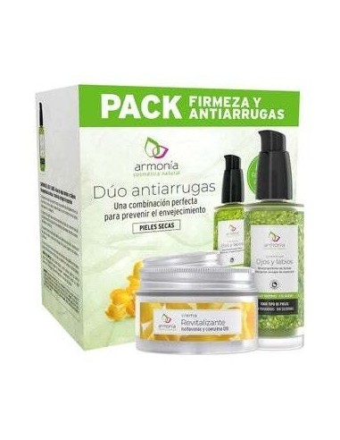 Pack Antiarrugas Revitalizante 50Ml+Contorno 30Ml. de Armonia