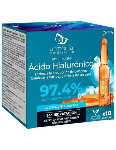 Acido Hialuronico Antiarrugas 10Amp. de Armonia