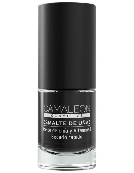 Camaleon Esmalte De Uñas Negro 6Ml. de Camaleon Cosmetics