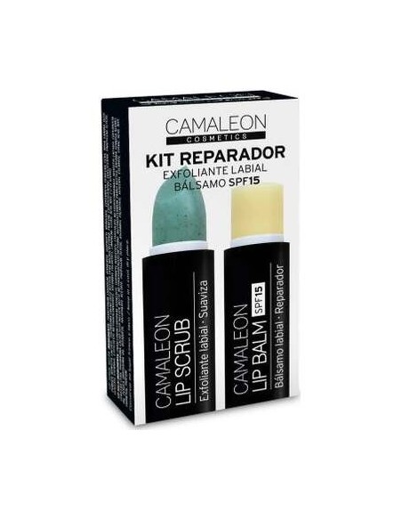Camaleon Kit Reparador Labial+Exfoliante Melon. de Camaleon Cosmetics