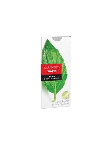 Caramelos Balsamicos S/Azucar Menta Blister 22Gr de Sawes