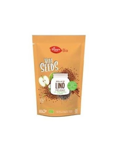 Vitaseeds Semillas Lino Chia Manzana Molidas 200G de El Granero