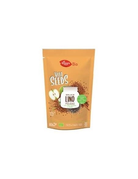 Vitaseeds Semillas Lino Chia Manzana Molidas 200G de El Granero