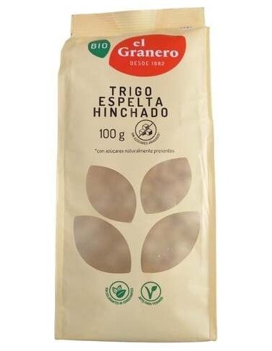 Trigo Espelta Hinchado Bio, 100 G de El Granero Integral