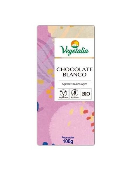 Chocolate Blanco 100Gr. Bio Ccpae de Vegetalia