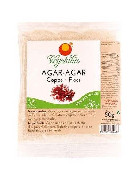 Alga Agar Copos 50Gr. de Vegetalia