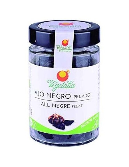 Ajo Negro Pelado 200Gr.Bio de Vegetalia