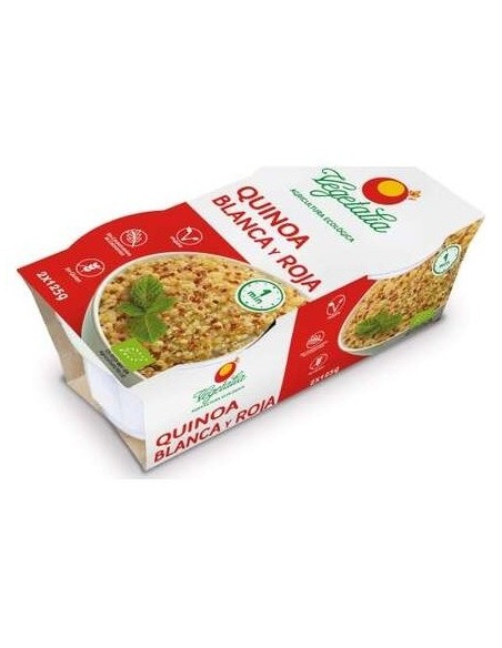Vasito De Quinoa Blanca Y Roja 2Ud X125Gr Bio de Vegetalia