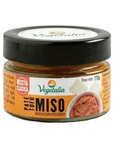 Pate De Tofu Y Miso Pequeño 110Gr. Bio de Vegetalia