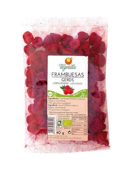 Mix Frutos Rojos Liofilizados y Deshidratados 80g Vegetalia