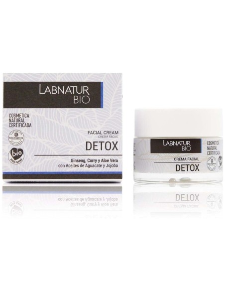 Crema Facial Detox Aguacate Jojoba Ginseng 50M Bio de Labnatur Bio