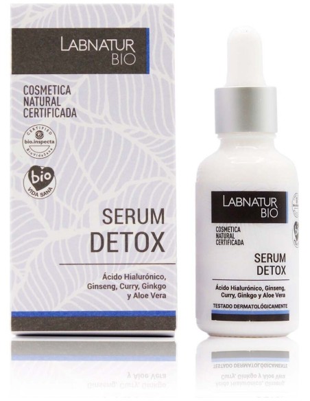 Serum  Facial Detox Ginseng Curry Ginkgo 30Ml. Bio de Labnatur Bio