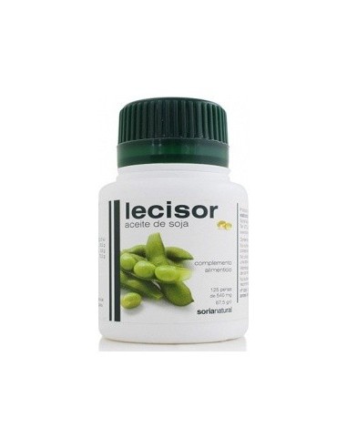Aceite De Lecitina Soja Lecisor 125Perlas** de Soria Natural