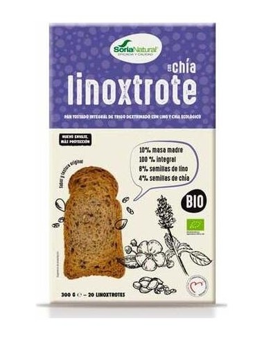 Pan Linoxtrote Con Chia Integral Bio Caja de Alecosor Soria Natural
