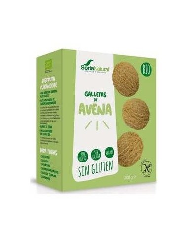 Galletas De Avena 200Gr. Bio Sg Vegan de Soria Natural