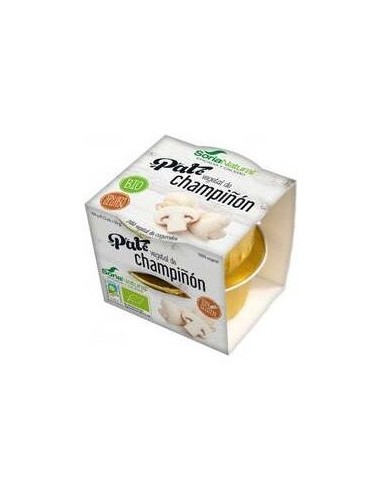 Pate Vegetal De Champiñon 2Udsx50Gr. Bio de Soria Natural