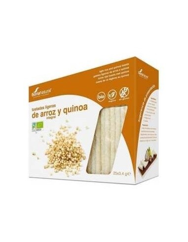 Tostadas De Arroz Integral Y Quinoa 85Gr. Bio de Soria Natural