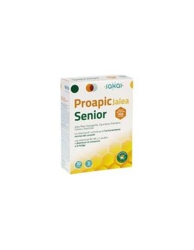 Proapic Jalea Real Senior 3ª Edad 20Amp. de Sakai