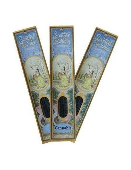 Incienso Stick Hierbas 12Uds Scented Garden de Radhe Shyam
