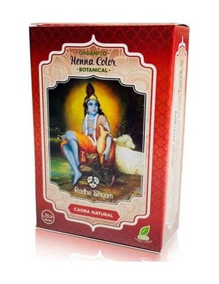 Henna Polvo Botanicals Caoba Natural 100Gr. de Radhe Shyam