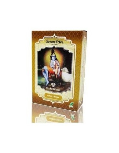 Henna Polvo Rubio Ceniza 100Gr. de Radhe Shyam