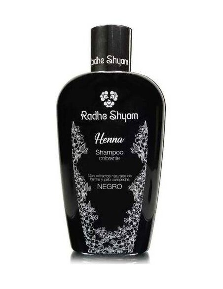 Champu Henna Color Negro 250Ml. de Radhe Shyam
