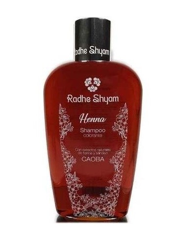 Champu Henna Color Caoba 400 Ml de Radhe Shyam