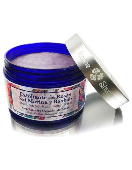 Exfoliante De Rosas Sal Marina Y Baobab 300Gr. de Radhe Shyam