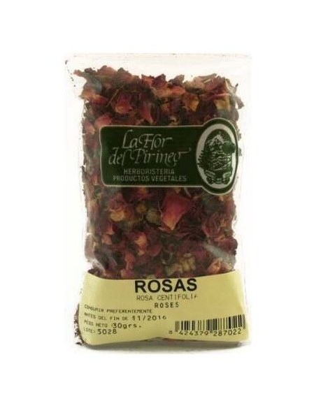 Hierba Rosas Petalos 25Gr. de Flor Pirineo