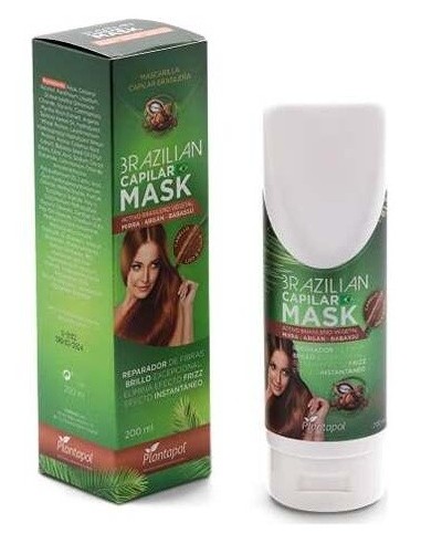 Brazilian Capilar Mask Mascarilla Brasileña 200Ml. de Plantapol