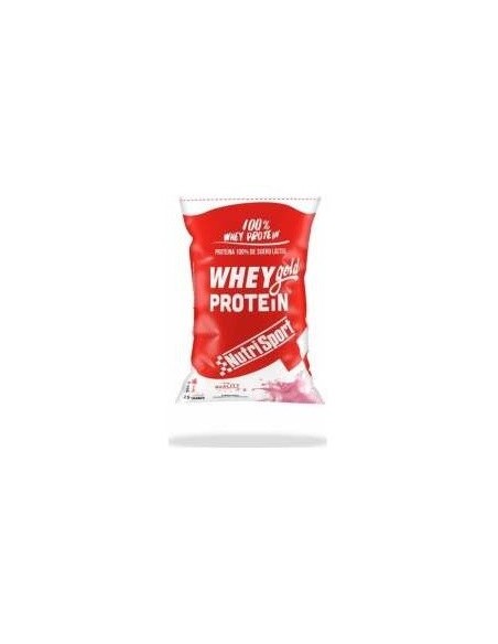 Whey Gold Protein Fresa Bolsa 2Kg. de Nutrisport