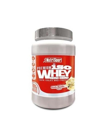 Iso Whey Cero Cero Vainilla 1Kg. de Nutrisport